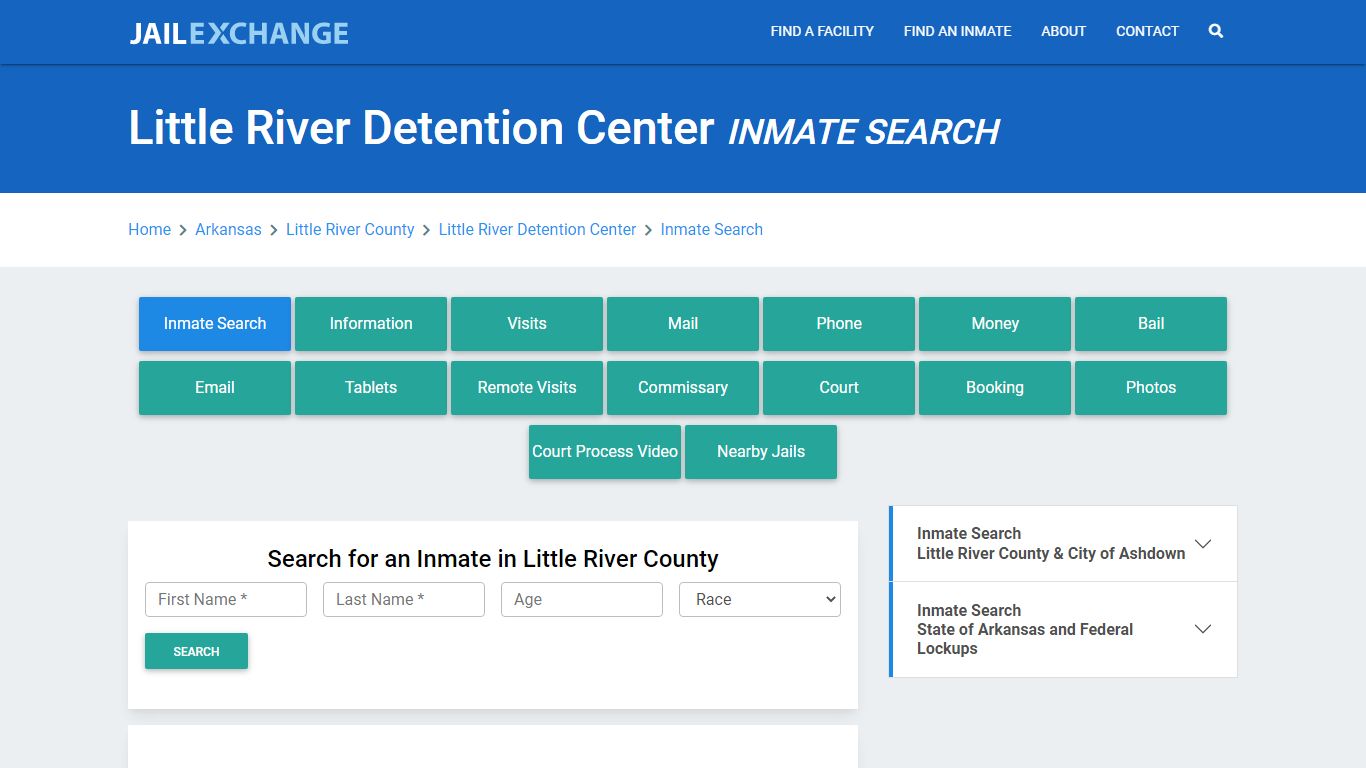 Little River Detention Center Inmate Search - Jail Exchange