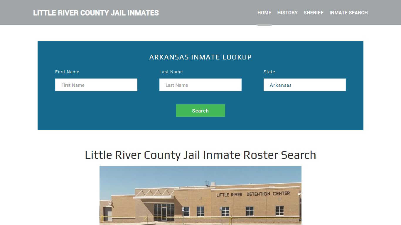 Little River County Jail Inmate Roster Lookup, Ashdown, AR